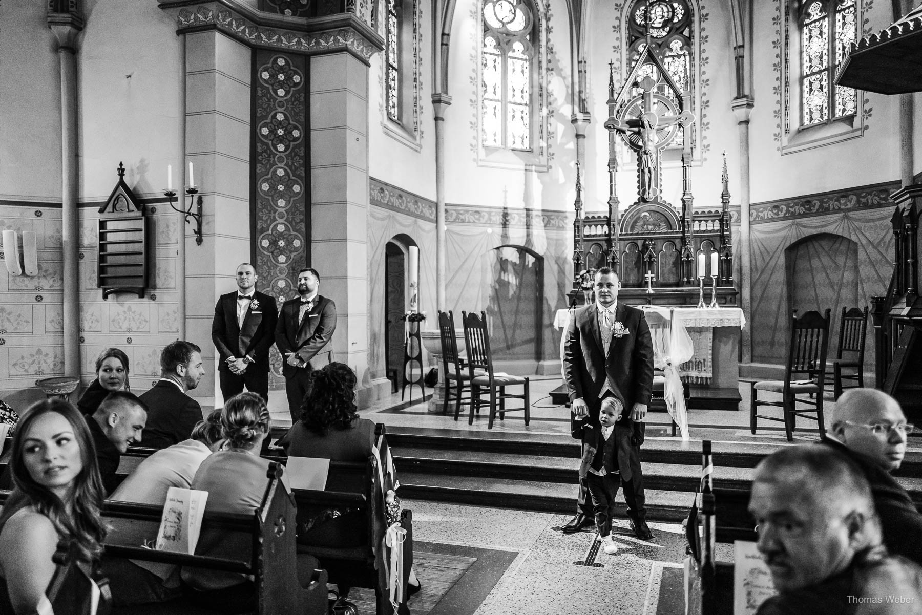 Kirchliche Hochzeit in Bad Zwischenahn, Hochzeitsfotograf Bad Zwischenahn, Thomas Weber