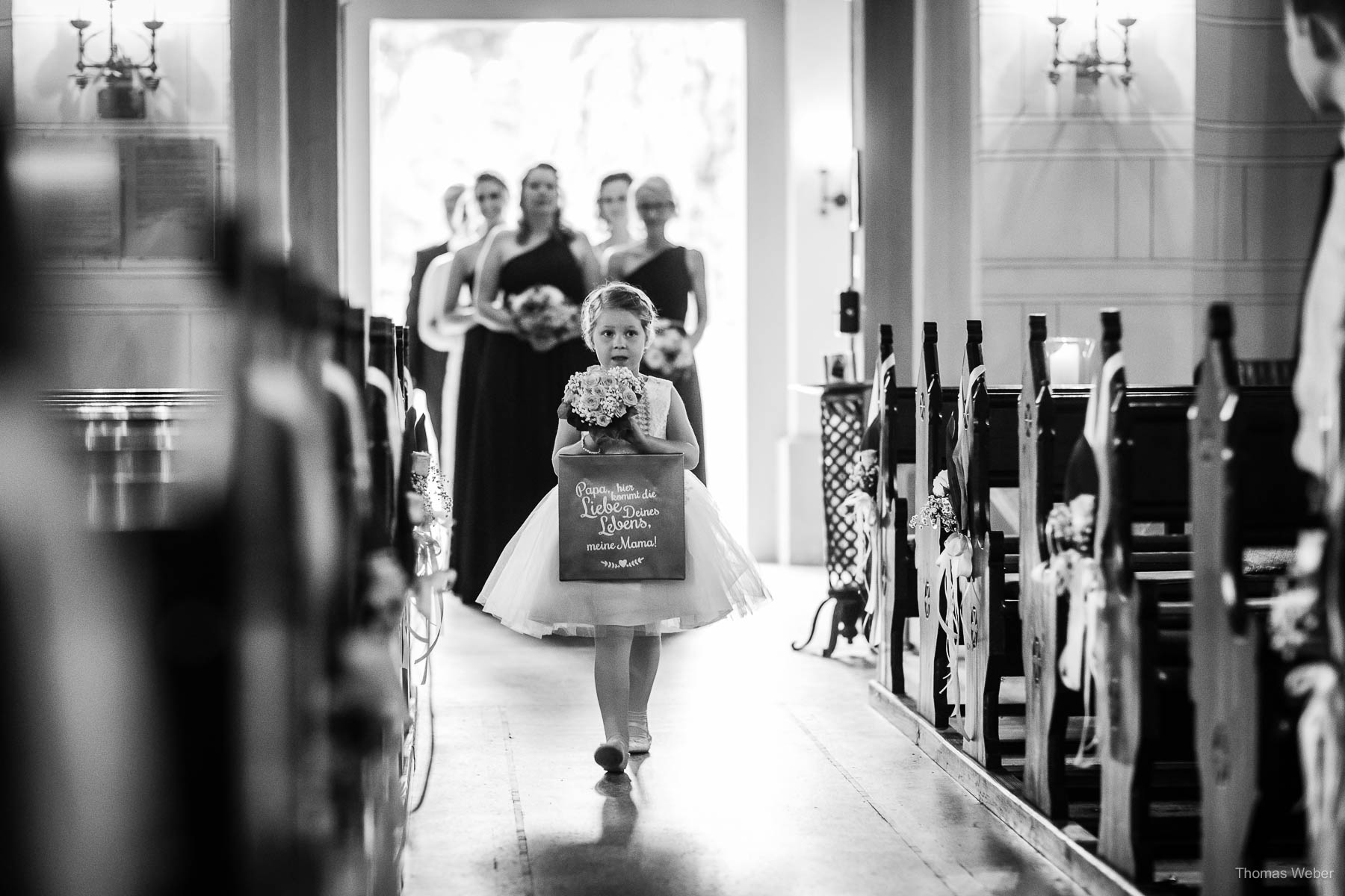 Kirchliche Hochzeit in Bad Zwischenahn, Hochzeitsfotograf Bad Zwischenahn, Thomas Weber