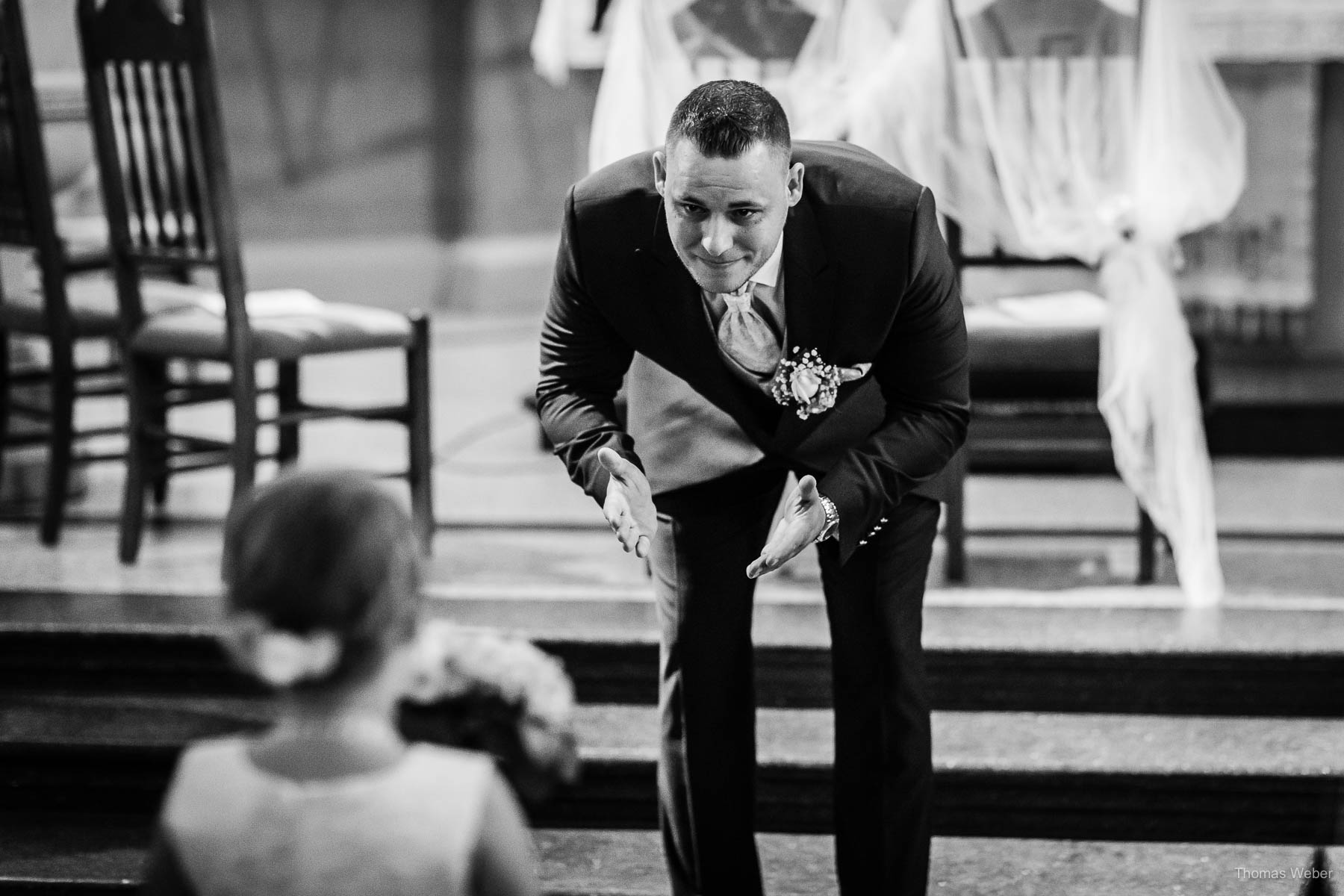 Kirchliche Hochzeit in Bad Zwischenahn, Hochzeitsfotograf Bad Zwischenahn, Thomas Weber