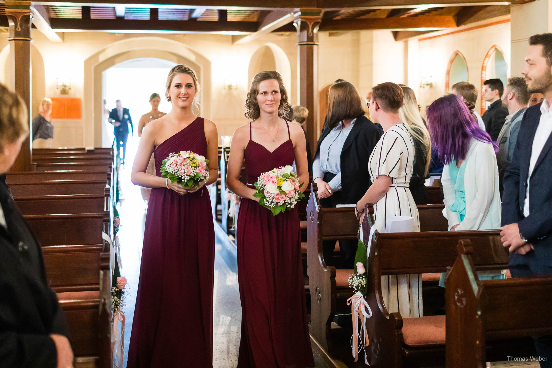 Kirchliche Hochzeit in Bad Zwischenahn, Hochzeitsfotograf Bad Zwischenahn, Thomas Weber