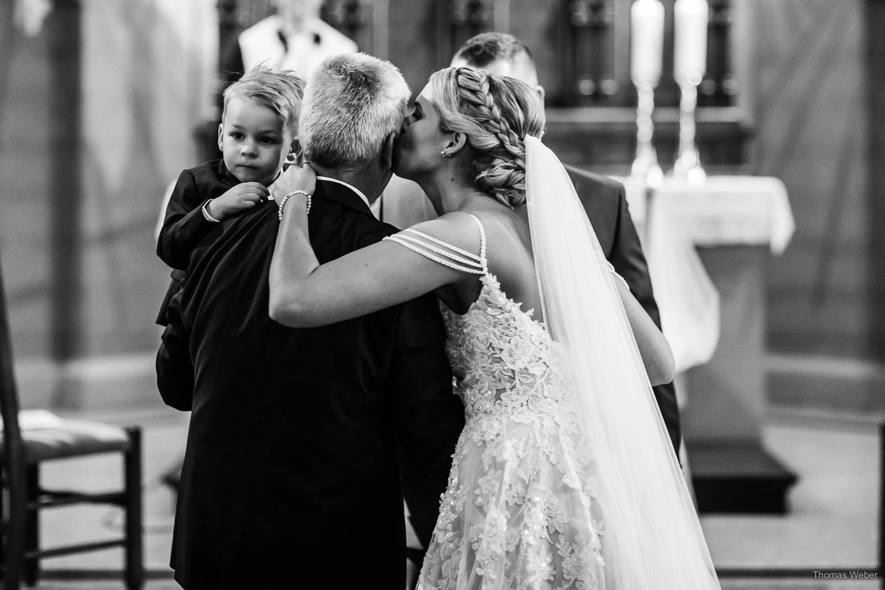 Kirchliche Hochzeit in Bad Zwischenahn, Hochzeitsfotograf Bad Zwischenahn, Thomas Weber