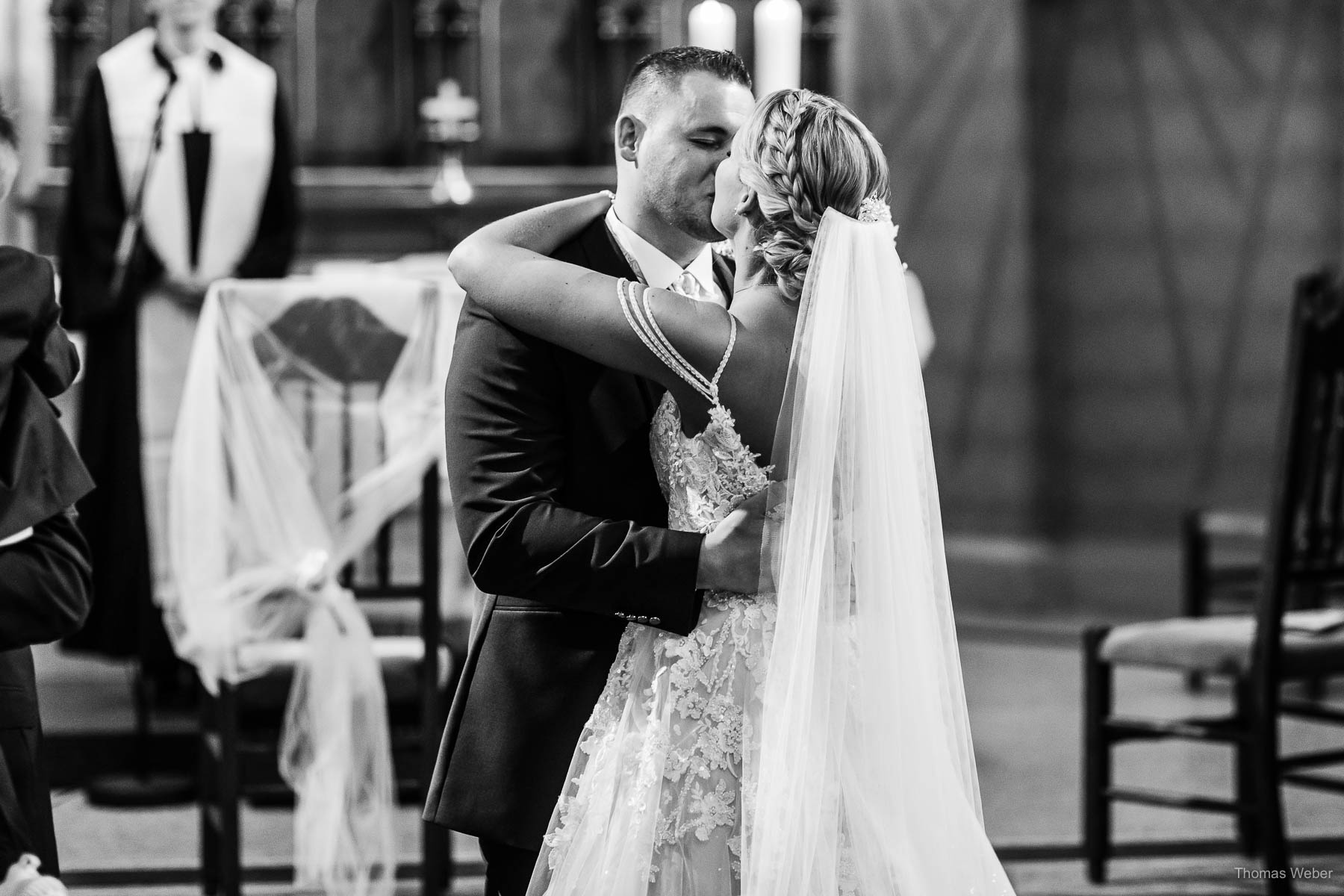 Kirchliche Hochzeit in Bad Zwischenahn, Hochzeitsfotograf Bad Zwischenahn, Thomas Weber