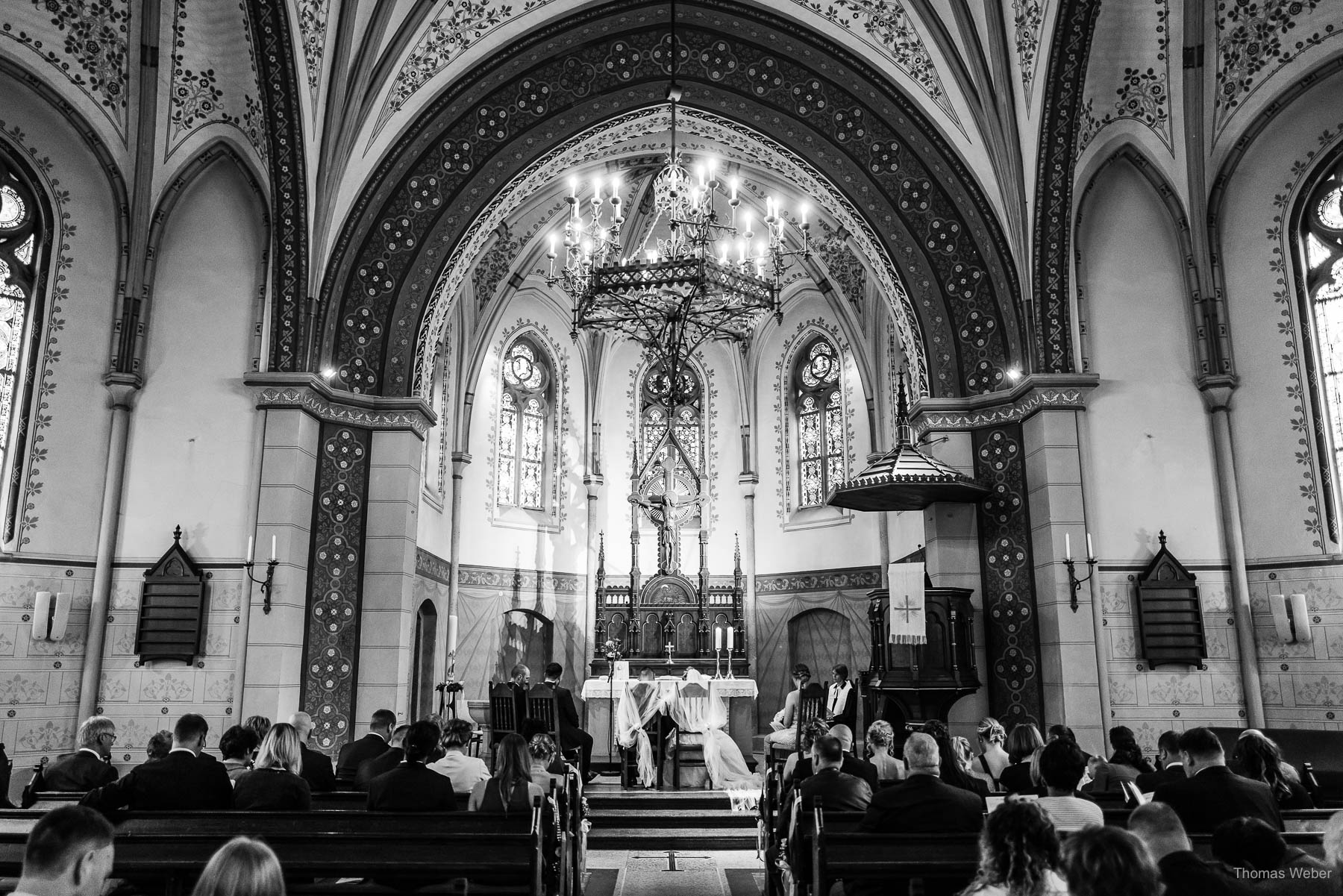 Kirchliche Hochzeit in Bad Zwischenahn, Hochzeitsfotograf Bad Zwischenahn, Thomas Weber