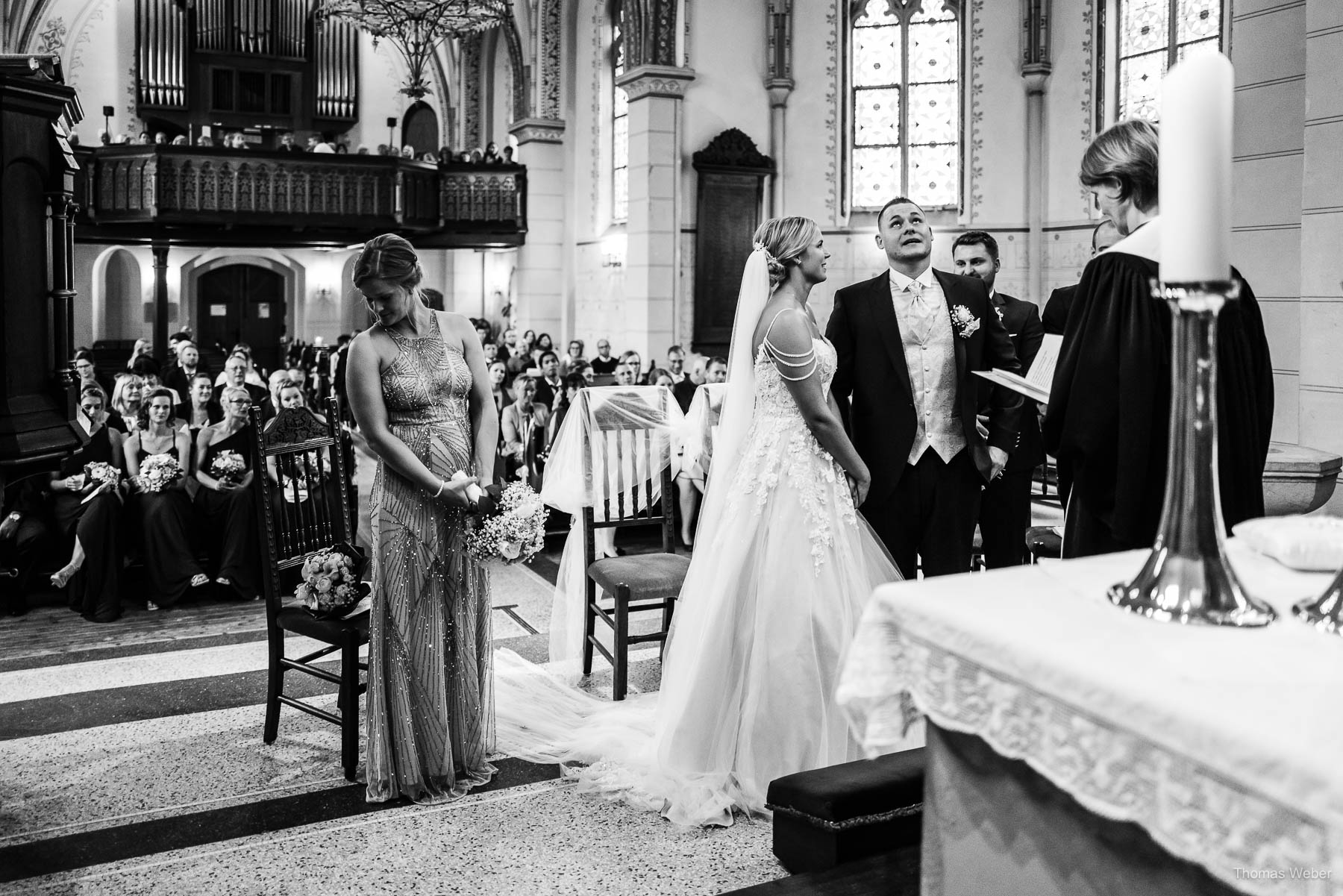 Kirchliche Hochzeit in Bad Zwischenahn, Hochzeitsfotograf Bad Zwischenahn, Thomas Weber