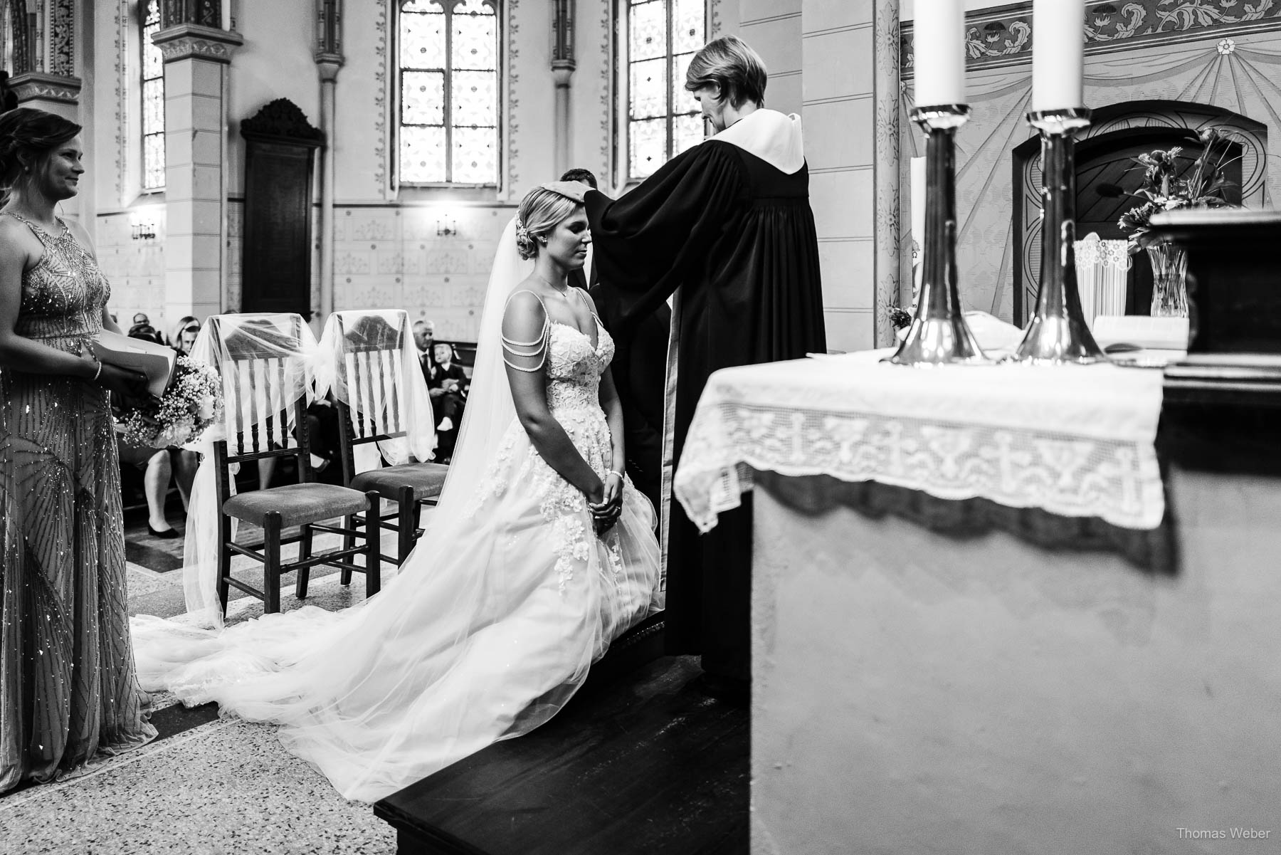 Kirchliche Hochzeit in Bad Zwischenahn, Hochzeitsfotograf Bad Zwischenahn, Thomas Weber