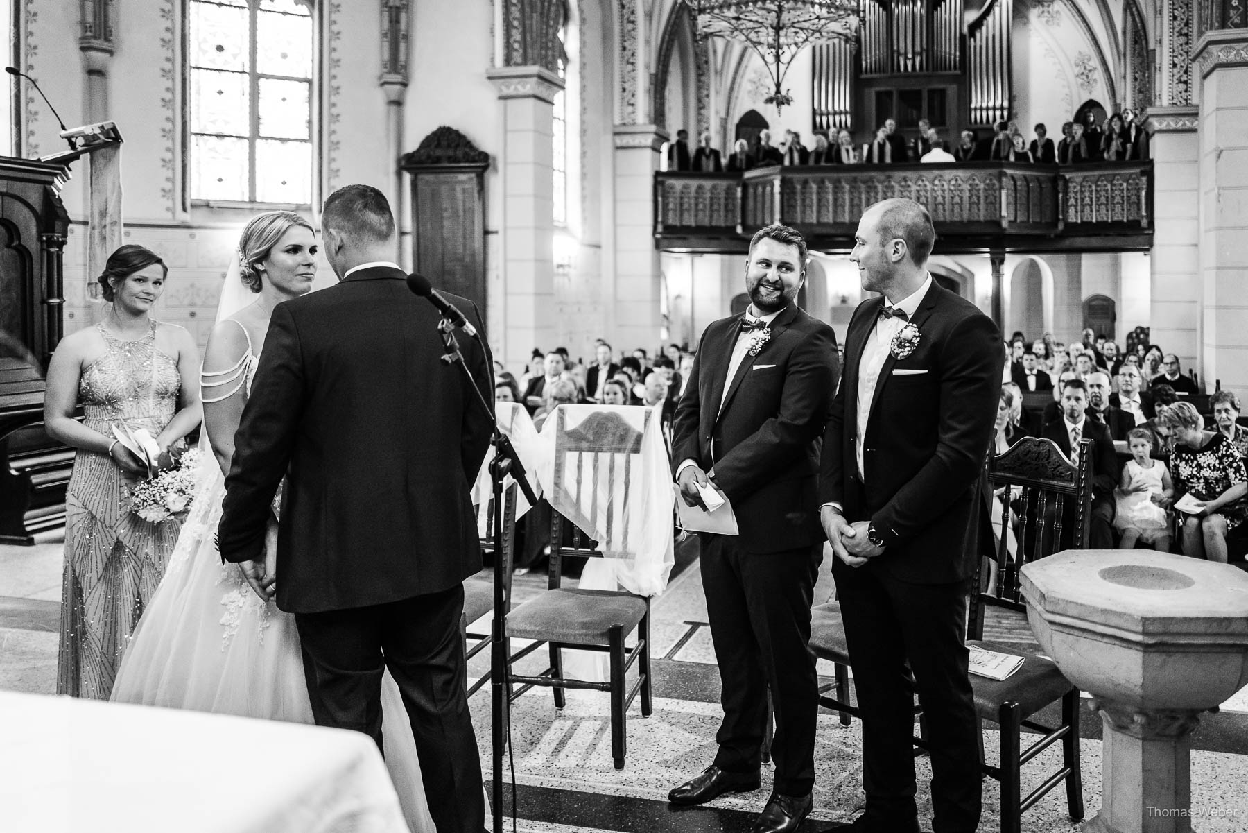 Kirchliche Hochzeit in Bad Zwischenahn, Hochzeitsfotograf Bad Zwischenahn, Thomas Weber
