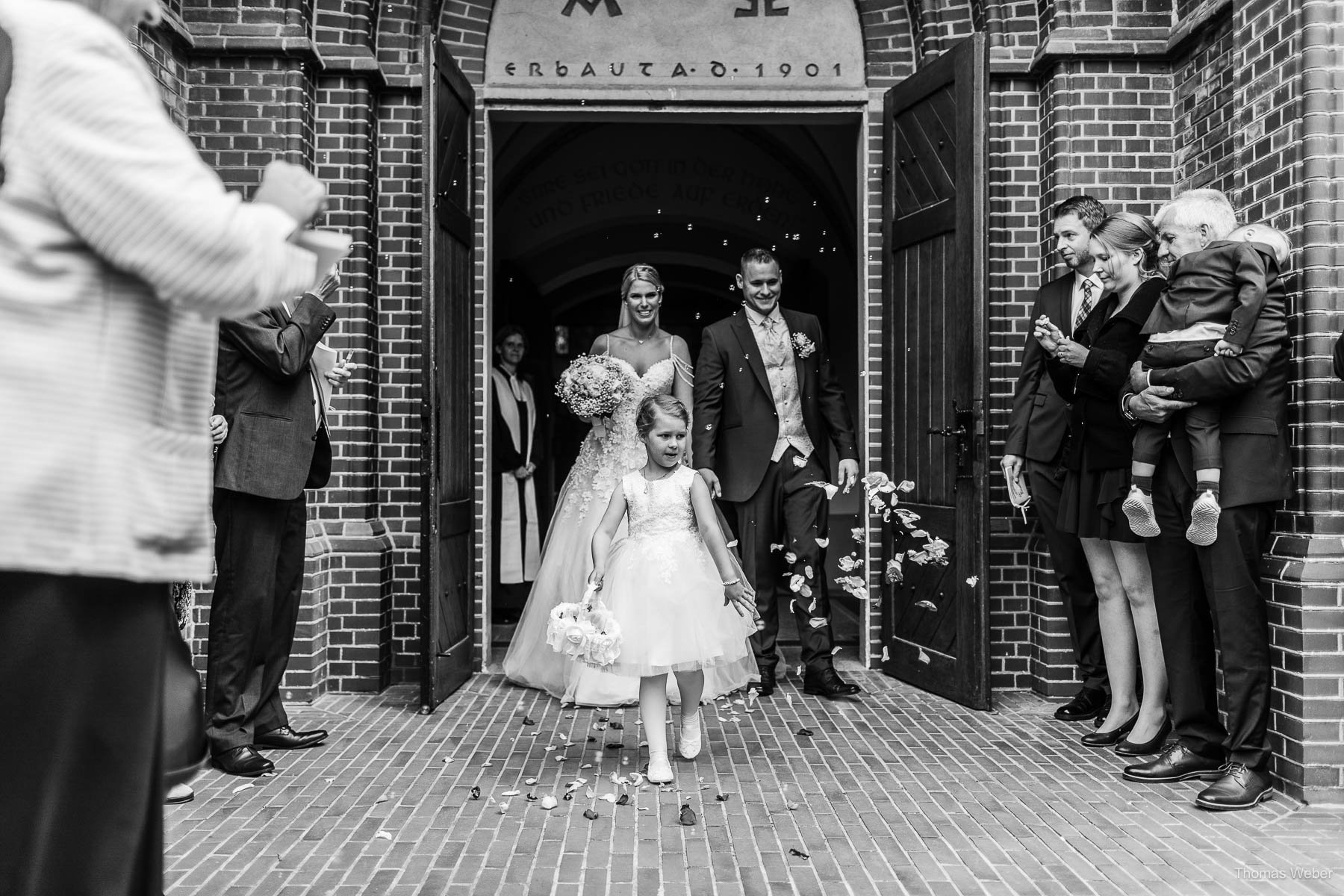Kirchliche Hochzeit in Bad Zwischenahn, Hochzeitsfotograf Bad Zwischenahn, Thomas Weber