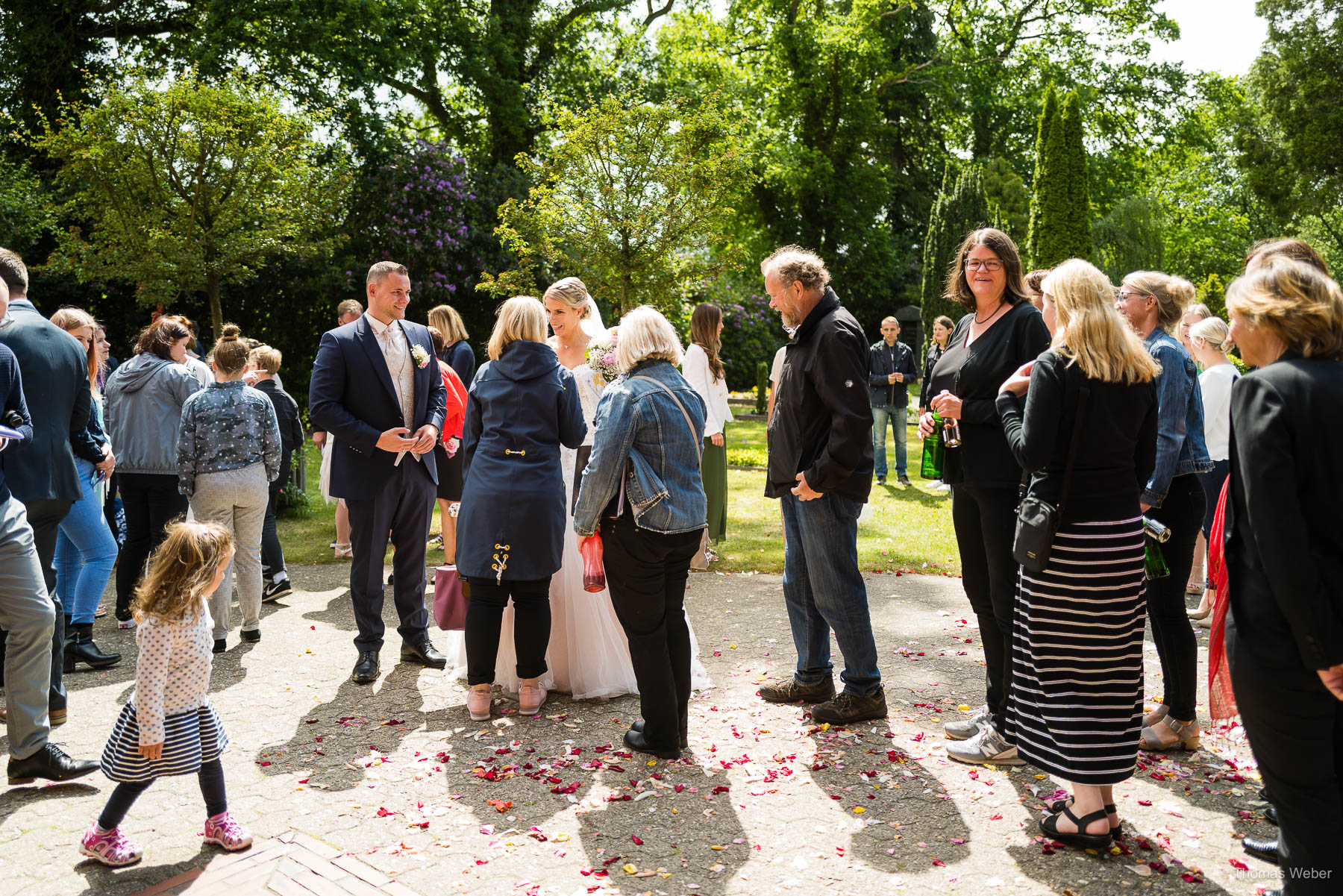 Kirchliche Hochzeit in Bad Zwischenahn, Hochzeitsfotograf Bad Zwischenahn, Thomas Weber