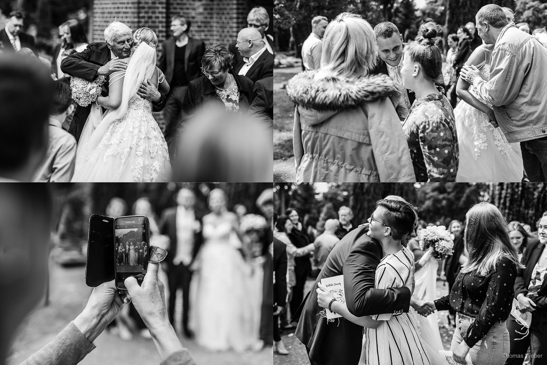 Kirchliche Hochzeit in Bad Zwischenahn, Hochzeitsfotograf Bad Zwischenahn, Thomas Weber