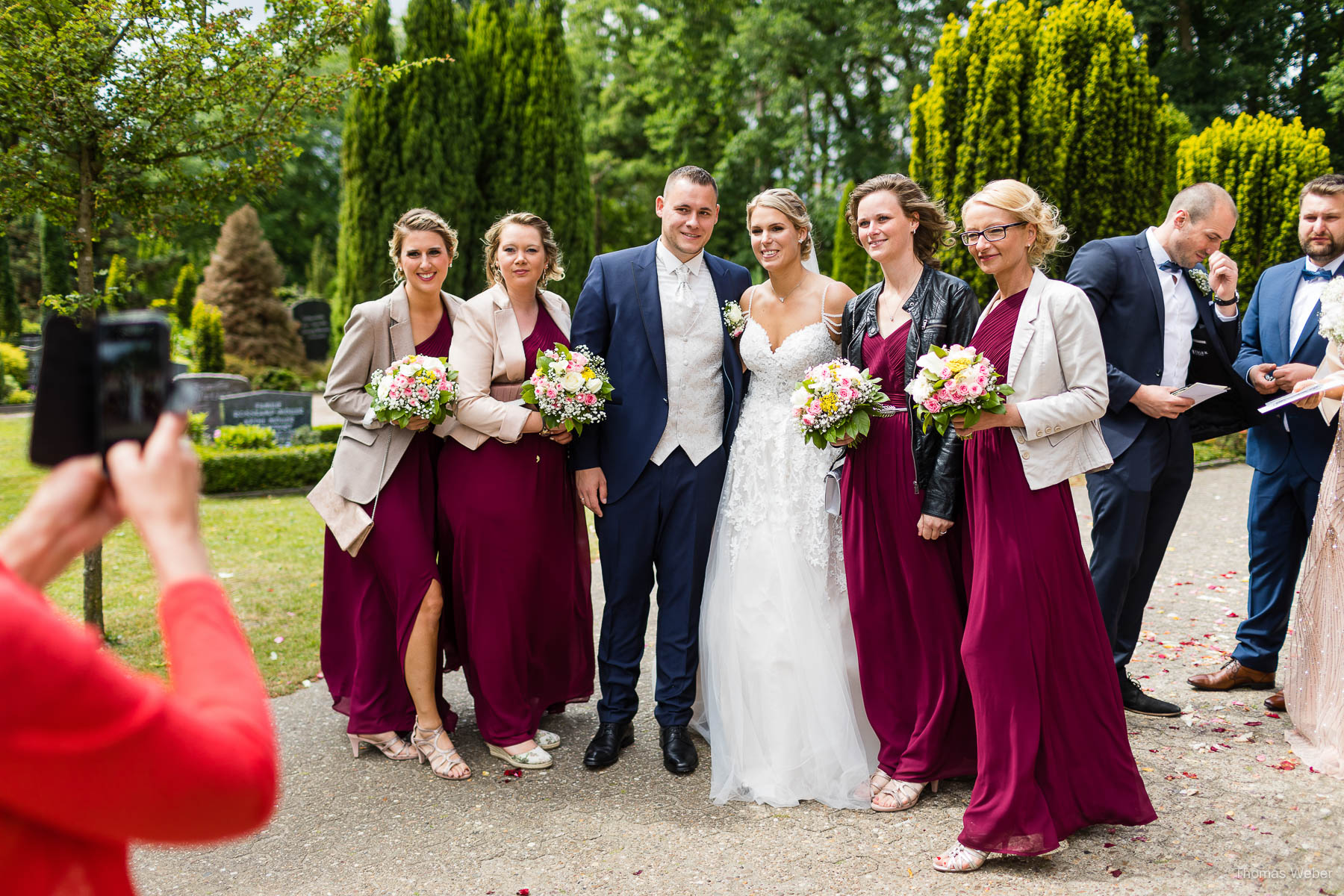 Kirchliche Hochzeit in Bad Zwischenahn, Hochzeitsfotograf Bad Zwischenahn, Thomas Weber