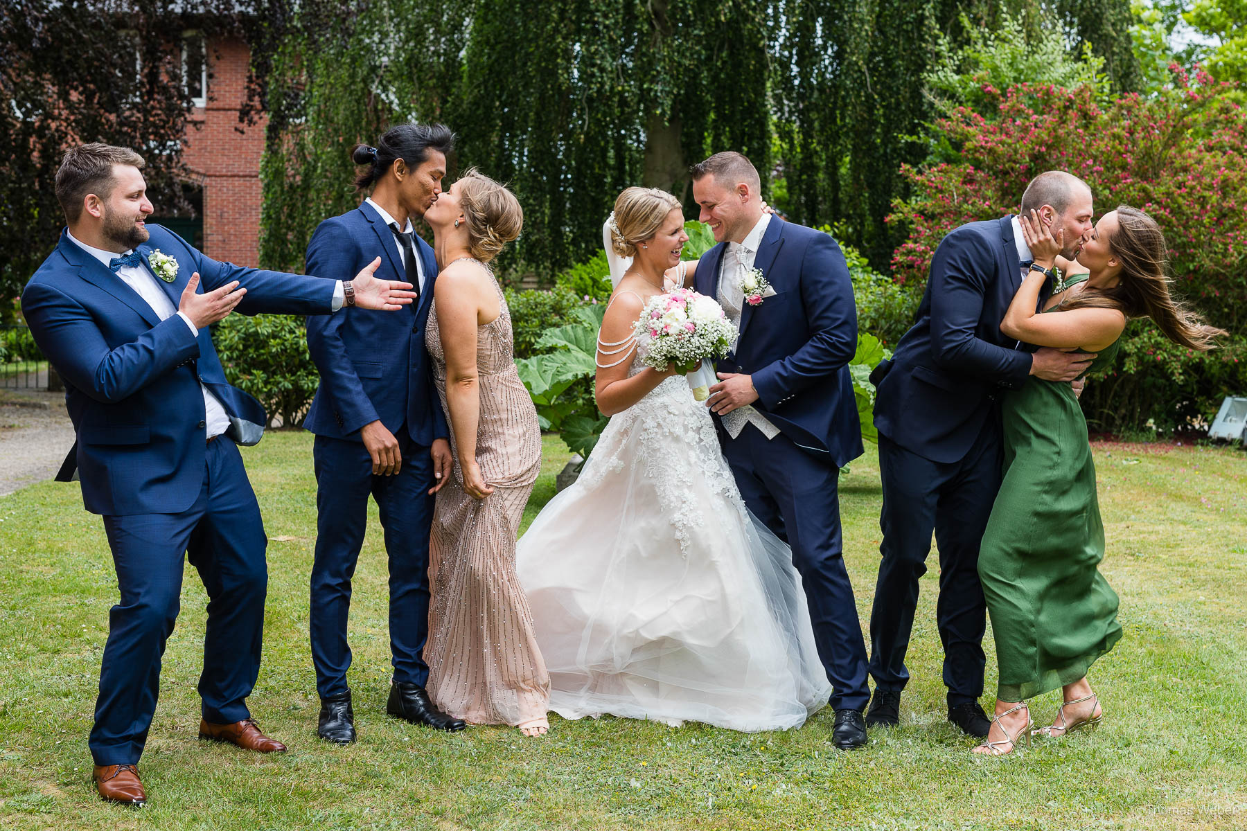 Kirchliche Hochzeit in Bad Zwischenahn, Hochzeitsfotograf Bad Zwischenahn, Thomas Weber
