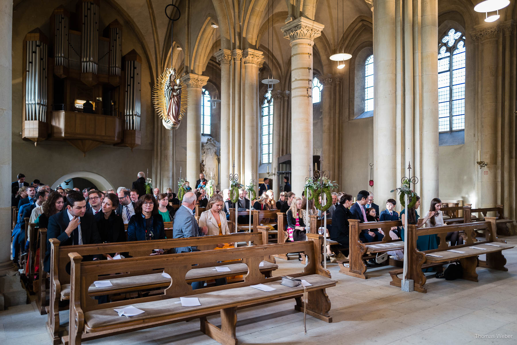 Kirchliche Trauung im Münsterland mit Taufe, Hochzeitsfotograf Thomas Weber