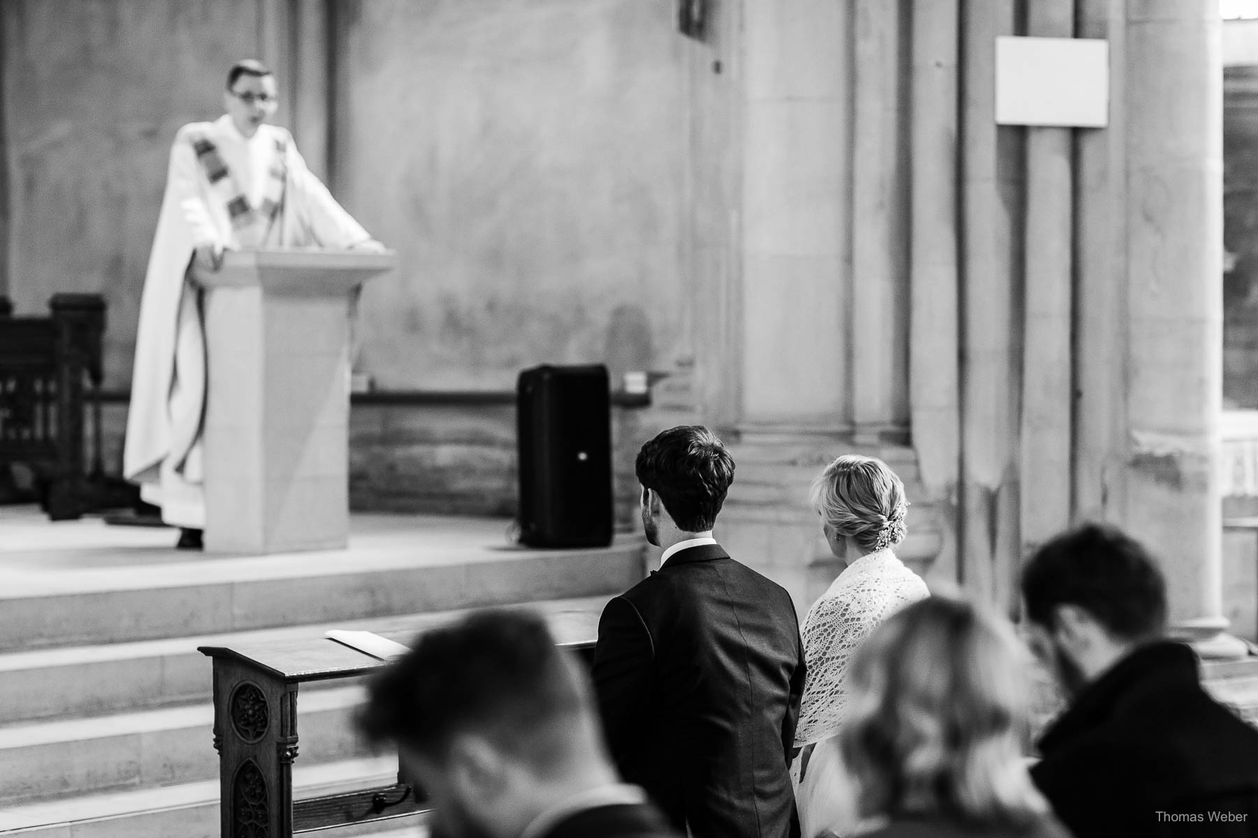 Kirchliche Trauung im Münsterland mit Taufe, Hochzeitsfotograf Thomas Weber