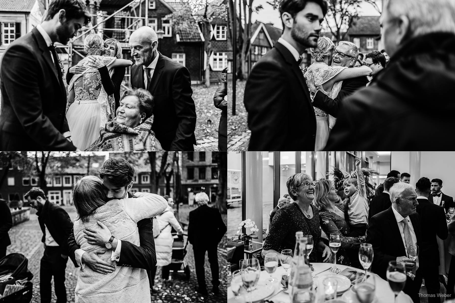 Kirchliche Trauung im Münsterland mit Taufe, Hochzeitsfotograf Thomas Weber
