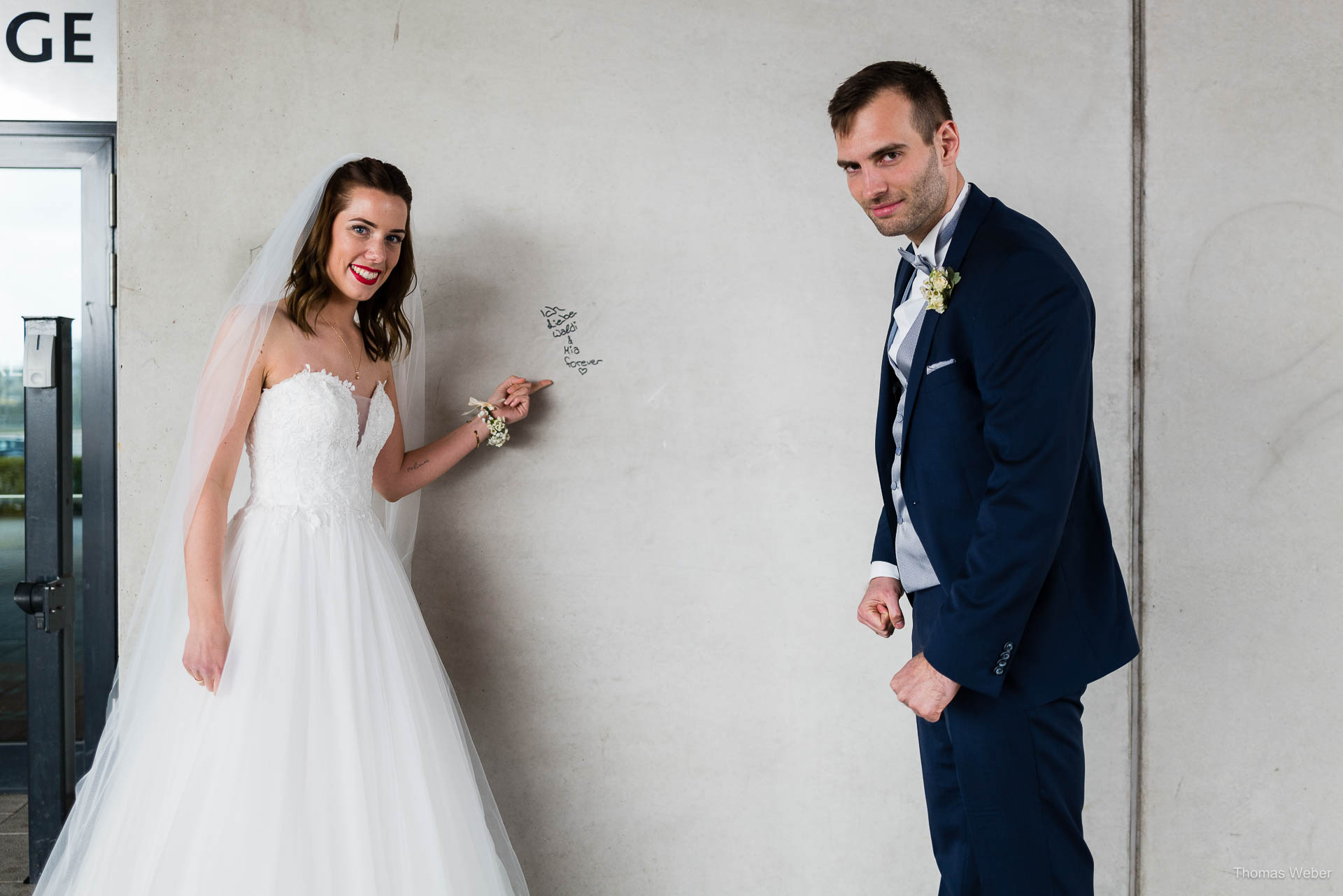 Hochzeitsportraits an der EWE Arena Hochzeitsportraits an der EWE Arena