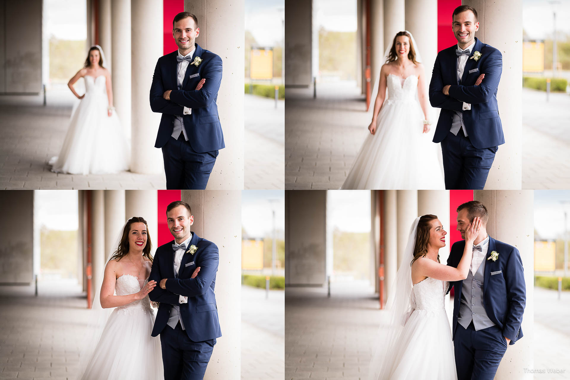 Hochzeitsportraits an der EWE Arena Hochzeitsportraits an der EWE Arena
